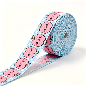 โรงงานขายส่งริบบิ้น GRACE RIBBON ริบบิ้นโกรเกรน พิมพ์ลายได้ตามต้องการ ริบบิ้น 100% - Product Image 1