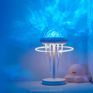 Dynamic Rechargeable <strong>Jellyfish</strong> LED Projection Night Light Colorful Remote Control Floating Decoration Table <strong>Lamp</strong> for Relaxation - Product Image 2