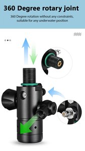 Vente en stock - <span class=keywords><strong>Bouteille</strong></span> <span class=keywords><strong>de</strong></span> <span class=keywords><strong>plongée</strong></span> en alliage d'aluminium CE 1L - Cylindre d'oxygène - Réservoir d'air - Product Image 5