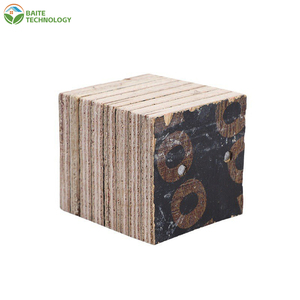Coffrage de construction 15-18 mm Placage de pin-eucalyptus noir revêtu Noyau solide Panneau écologique Anti-corrosion Résistant à l'eau - Product Image 4