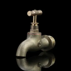 Ifan China factory T-Handle plumbing taps 1/2-3/4 size faucets,mixers & taps for water tap brass garden tap