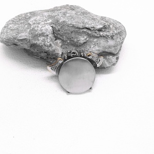 Pendentif Rétro Doré Série Viking, Pendentif en Acier Inoxydable en Forme de Personnage, Bijoux Tendance, Bijoux pour Hommes à Porter au Quotidien - Product Image 3