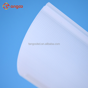 Diffusore LED di grandi dimensioni curvo opalino opalino luce a LED copertura su misura linea di <span class=keywords><strong>plastica</strong></span> <span class=keywords><strong>paralume</strong></span> per ufficio plafoniera - Product Image 2