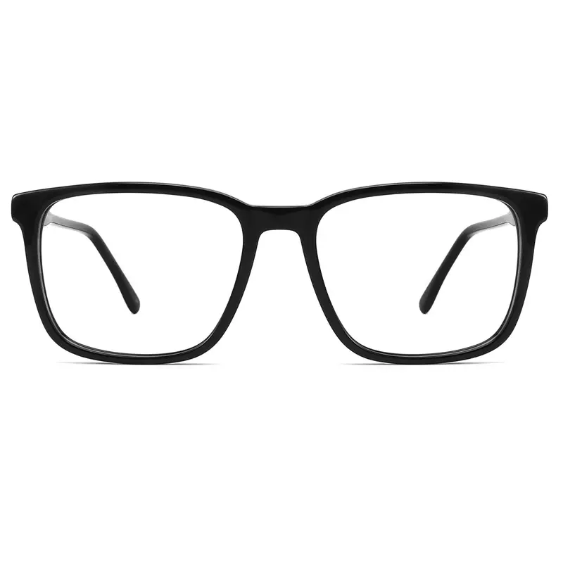 New Fashion Big Frame Optische Rahmen gläser Einfache Art Style Acetat gläser