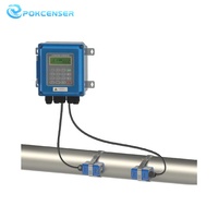 Medidor de Flujo de Agua de Alta Precisión y Bajo Precio de Pokcenser, Sensor de Flujo Ultrasónico DN32 a DN50
