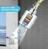 Purificateur de douche multi-étages KDF-55 pour la maison, fabriqué en Chine, avec filtre à eau dure et pommeau de douche à 15 étages de filtration