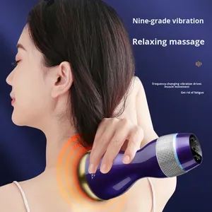 Rui Chu Kupfer Bian-Stein Gua Sha Instrument Elektrischer Massagegerät Meridian-Bürste Heißkompresse Moxibustion Universell für den Ganzen Körper - Product Image 4