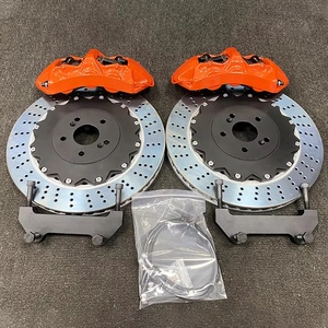 Étriers <span class=keywords><strong>de</strong></span> <span class=keywords><strong>frein</strong></span> légers <span class=keywords><strong>de</strong></span> qualité supérieure à 6 pistons, disques perforés et rainurés <span class=keywords><strong>de</strong></span> 380 mm pour <span class=keywords><strong>Chrysler</strong></span> <span class=keywords><strong>300C</strong></span> SRT SRT8 Pacifica - Product Image 1