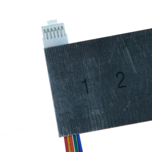 Faisceau de câblage personnalisé 6 broches, pas de 1,0 mm, H112K-P06N-03B pour connexion de PCB, appareils intelligents et panneaux de commande - Product Image 3