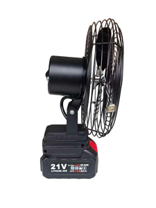 Ventilador de piso de 6.6 pulgadas y 21V con batería de litio sin escobillas de 4.0AH, 3000 RPM, 1.5 m/min, batería opcional lista para reventa, ODM/OEM - Product Image 6
