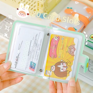 Porta Tarjetas Kpop, Mini Álbum <span class=keywords><strong>de</strong></span> Fotos <span class=keywords><strong>de</strong></span> Ídolos, Estuche para Tarjetas <span class=keywords><strong>de</strong></span> Crédito, 3 Pulgadas, PU Ecológico, Impermeable, Portátil, Colección para Fans - Product Image 4