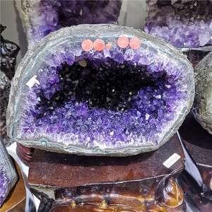 Conjunto de pedra preciosa ametista cristal do brasil, atacado natural - Product Image 6