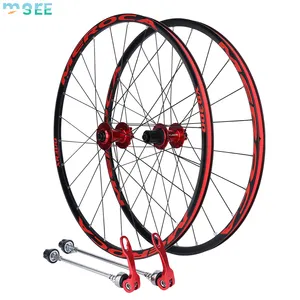 Seeore Mountainbike 26 "27.5" 8/9/10/11 Snelheid Dubbelwandige Lichtmetalen Wielset Boutas Voor Achter 18Mm Binnenvelgbreedte