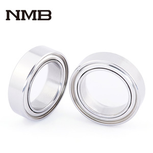 ตลับลูกปืนเม็ดกลมขนาดเล็ก NMB รุ่น 6700ZZ DDA-2216ZZ DDAF-1510ZZ ซีลแบบอินทิเกรต ตัวเรือนแบบกด ตลับลูกปืนแถวเดียว  หล่อลื่นด้วยจาระบีเหล็ก - Product Image 4