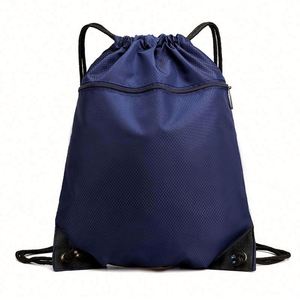 Waterproof Oxford Drawstring <b>Backpack</b> with Large Capacity - Promotional Sport Gym Bag for Travel and Events - Product Image 3