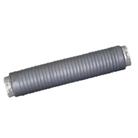 Conduit d'aération flexible en aluminium Conduit d'échappement ignifuge pour sécheur Conduit de climatisation en PVC Pièces détachées pour systèmes HVAC non isolés