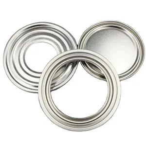 404 # Ring, Deckel Tagger Montage böden und Komponenten Stretch deckel Metall komponenten von runden Metall dosen, kunden spezifische Farbe akzeptieren