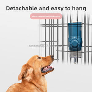 <span class=keywords><strong>Bebedero</strong></span> Colgante Ecológico de Plástico para Mascotas, Comedero para Perros, Recipiente para Agua para Jaulas de Gatos y Conejos - Product Image 5