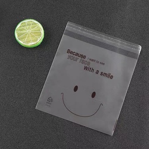 Consegna puntuale modello sorriso viso <span class=keywords><strong>per</strong></span> uso alimentare imballaggio in plastica sacchetto autoadesivo <span class=keywords><strong>per</strong></span> alimenti da forno - Product Image 2