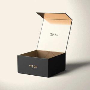 Scatola Regalo di Lusso Bordeaux Personalizzabile con Chiusura Magnetica a Ribalta, Logo Personalizzato, Carta Kraft con Rivestimento UV - Product Image 4
