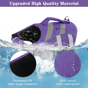 Chaleco <span class=keywords><strong>salvavidas</strong></span> <span class=keywords><strong>para</strong></span> perro <span class=keywords><strong>salvavidas</strong></span> con estampado de tiburón ajustable ligero personalizado impermeable verano/invierno estilo clásico <span class=keywords><strong>para</strong></span> <span class=keywords><strong>perros</strong></span> - Product Image 4