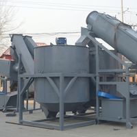 Ligne de recyclage de bouteilles PET, équipement de recyclage de bouteilles vides, machine de lavage de plastique