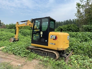 Home Use Second-Hand Mini Excavator Caterpillar 305.5E excavators Used mini hydraulic With CE Certified Auger <b>Attachment</b> - Product Image 2