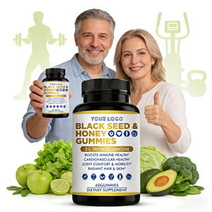 Expédition rapide : Gummies à l'huile <span class=keywords><strong>de</strong></span> nigelle avec <span class=keywords><strong>miel</strong></span>, biotine et <span class=keywords><strong>vinaigre</strong></span> <span class=keywords><strong>de</strong></span> cidre <span class=keywords><strong>de</strong></span> pomme pour le confort des articulations - Product Image 1