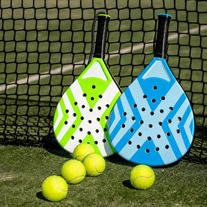 <span class=keywords><strong>Raquette</strong></span> de <span class=keywords><strong>Padel</strong></span> de niveau débutant, style board, pour Beach Tennis, motif géométrique, taille de grip G1, universelle pour hommes, femmes et enfants, Cage - Product Image 1