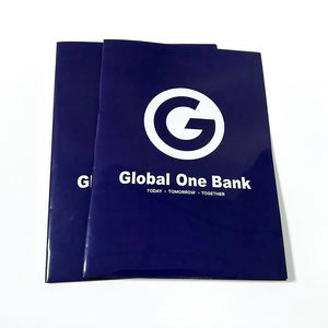 China Factory Eco Friendly Thick <strong>Paper</strong> Material A4 A5 Size Custom Presentation <strong>Folder</strong> With Pockets - Product Image 2