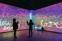 Jeux de peinture au laser interactifs, projection murale interactive, pointeur laser multipoints, grand écran pour exposition