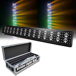 Barra de Luces LED de 313 Píxeles, Luz Estroboscópica, Control de Matriz RDM Hipersegmentada, IP20 RGBW B22, Alto CRI 90, para Conciertos, Giras, Eventos, Bodas, Escenarios - Product Image 1