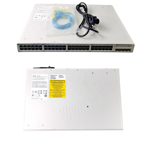 Commutateur réseau d'entreprise Gigabit de couche 3 à 48 ports C9200L-48T-4G-A, emballage d'origine - Product Image 1