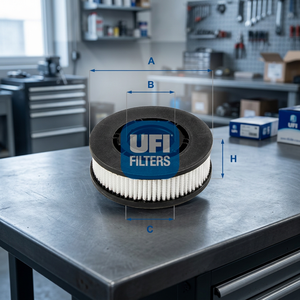 สำหรับตัวกรองระบายอากาศบล็อกเครื่องยนต์สำหรับ UF27.689.00 (อิตาลี) - Product Image 3