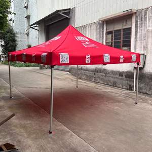 خيمة إعلانية سداسية 40 من سبائك الألومنيوم 3x3m مظلة إعلانية تنبثق شرفة - Product Image 6