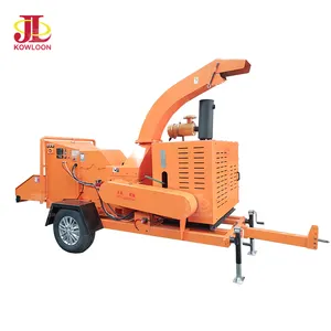 High Quality 100hp Diesel Engine Towable Tree Branch Wood Chipper