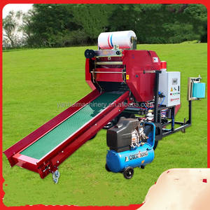 YH chine nouveau moteur Diesel paille ronde Mini foin et luzerne ensilage presse Machine Offre Spéciale une productivité élevée - Product Image 2