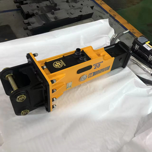 Martillo Hidráulico SOOSAN SB20 Tipo Caja para Excavadoras, Martillo Rompedor para Miniexcavadoras de 1.2-3 Toneladas y Minicargadoras para Demolición - Product Image 1