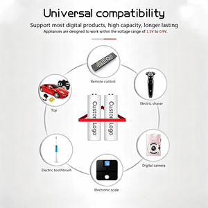 Pilas AA Recargables con Cargador, 2800mAh de Alta Capacidad, Baja Autodescarga, Ni-MH, Pilas Dobles A con Cargador Inteligente - Product Image 6