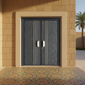 Puerta de Entrada <span class=keywords><strong>Carmen</strong></span> de Aluminio Fundido Tallado - Product Image 2