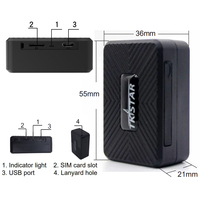 TKSTAR TK913 2G GSM Mini Rastreador GPS Impermeable Magnético para Tablero LBS para Flotas de Vehículos y Contenedores con 1 Año de App Android