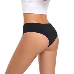 Culottes menstruelles lavables en nylon à 4 couches absorbantes, anti-fuites, avec dentelle, pour femmes - Vente en gros - Product Image 4