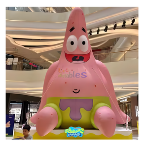 Pallone Gonfiabile Promozionale a Forma <span class=keywords><strong>di</strong></span> Patrick Star, Decorazione per Eventi, Modello Gonfiabile per Attività <span class=keywords><strong>di</strong></span> Marketing - Product Image 1