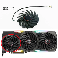 Ventilador de Refrigeración VGA para PC, para Tarjeta Gráfica MSI RTX 2080 TI GAMING X TRIO 2070 SUPER, Enfriador de Video PLD09210S12HH 95mm PLD10010S12HH