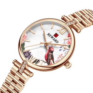 Đồng Hồ Đeo Tay Reward Cho Nữ, Đồng Hồ Thạch Anh Dây Thép Không Gỉ Mặt Số Độc Đáo Thời Trang Mới - Product Image 3