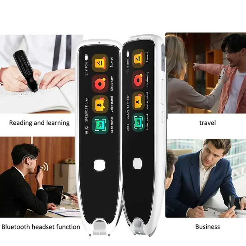 MD03 aggiornato Translate Machine Multi Language Voice AI Translator Pen and Scan Translator Device Equipment