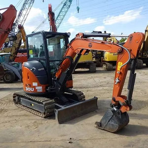 Mini pelle sur chenilles Hitachi 30U capacité de 3 tonnes pelle rétrocaveuse utilisée Components-ZX30U de pompe à engrenages de boîte de vitesses certifiée CE EPA - Product Image 1