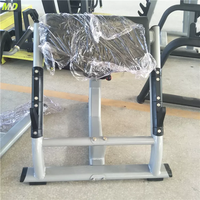 Équipement de musculation professionnel pour salle de sport : Banc de curl à bras assis à charge libre, Machine à biceps curl