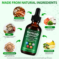 ArtoaLabs Soutien Thyroïdien : Gouttes Liquides de Vitamines et d'Iode pour le Métabolisme, l'Énergie et le Soutien Immunitaire