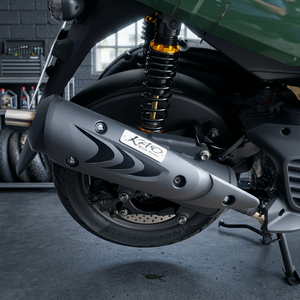 Exclusive Kao LOGO Laser BWS Water Motorcycle Exhaust Pipe Muffler Stainless Steel New - Product Image 2